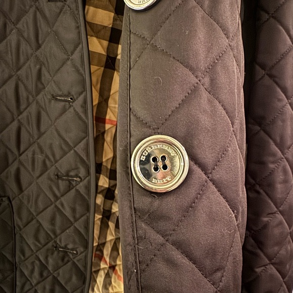 Burberry Brit “Cavalry” Diamond-Quilted Jacket - Picture 6 of 9